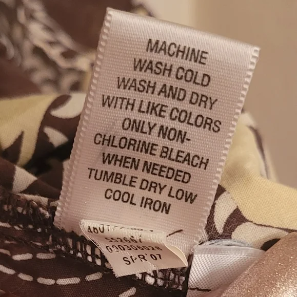 Old Navy Brown Yellow Floral Flowy Dress w/ Pockets - Picture 5 of 5